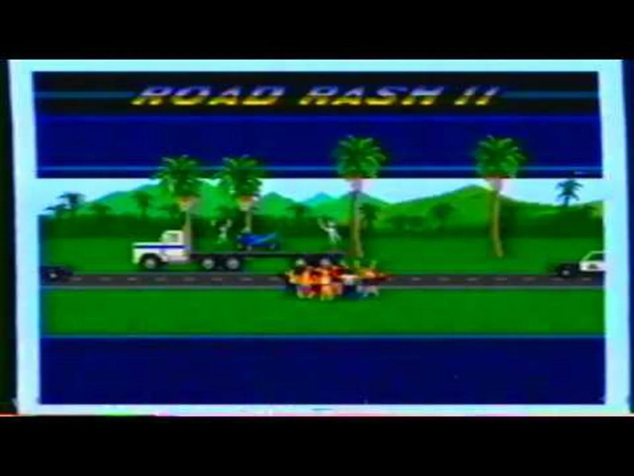 Jeu Road Rash 2 - Cartouche Pour Sega Mega Drive/Genesis, Version US/Canada, Bon état