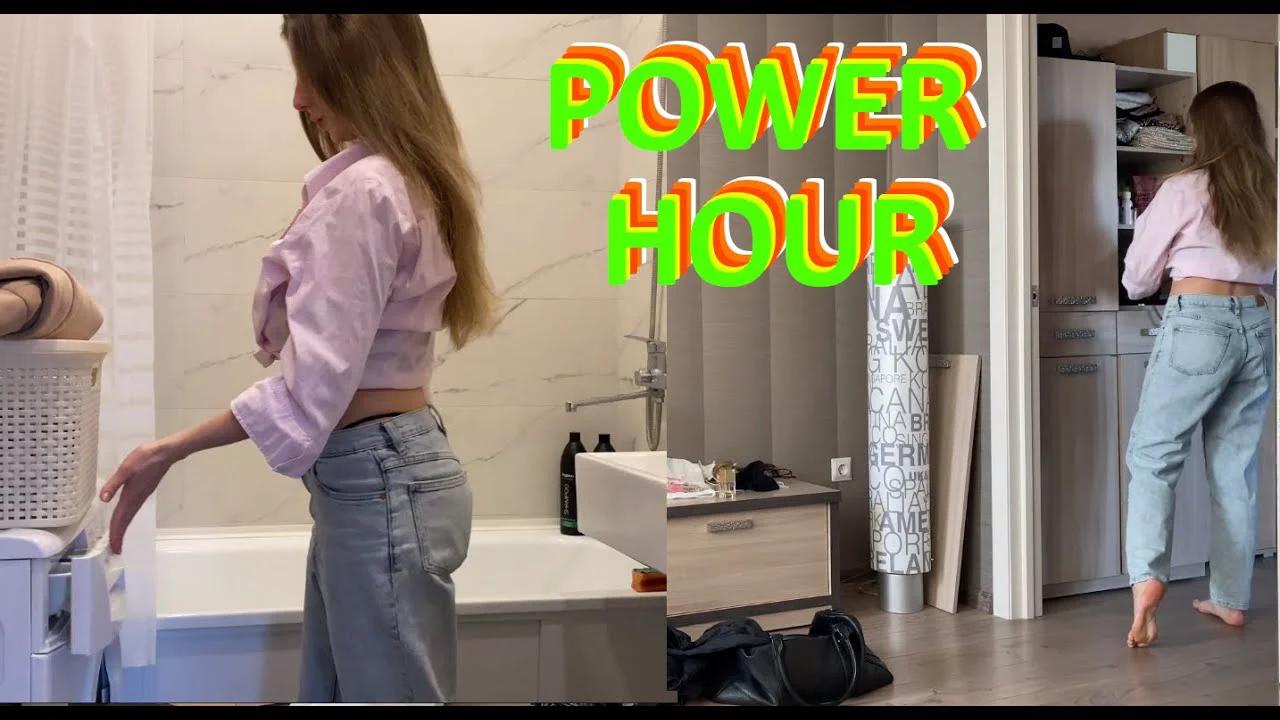 Power Hour Cleaning Routine Clean With Me
