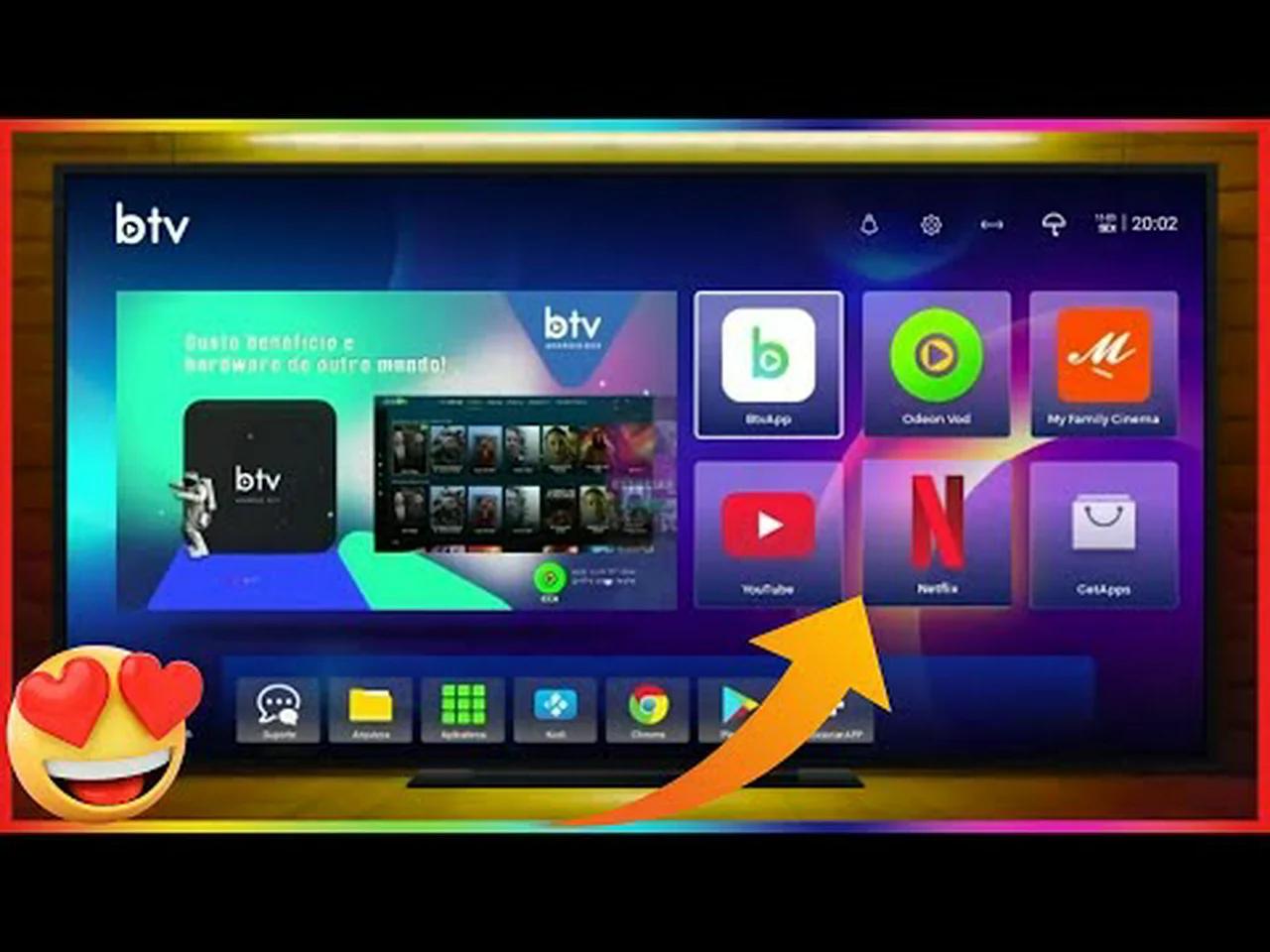 Sensacional! Lançou nova Launcher BTV 2022 melhor app apk