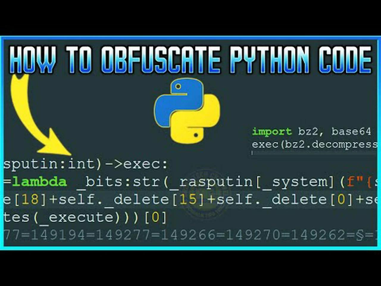 How To Obfuscate Python Code