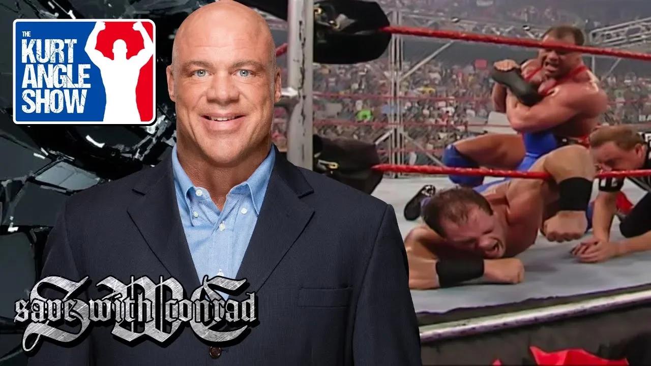 Kurt Angle on his 2002 cage match with Chris Benoit