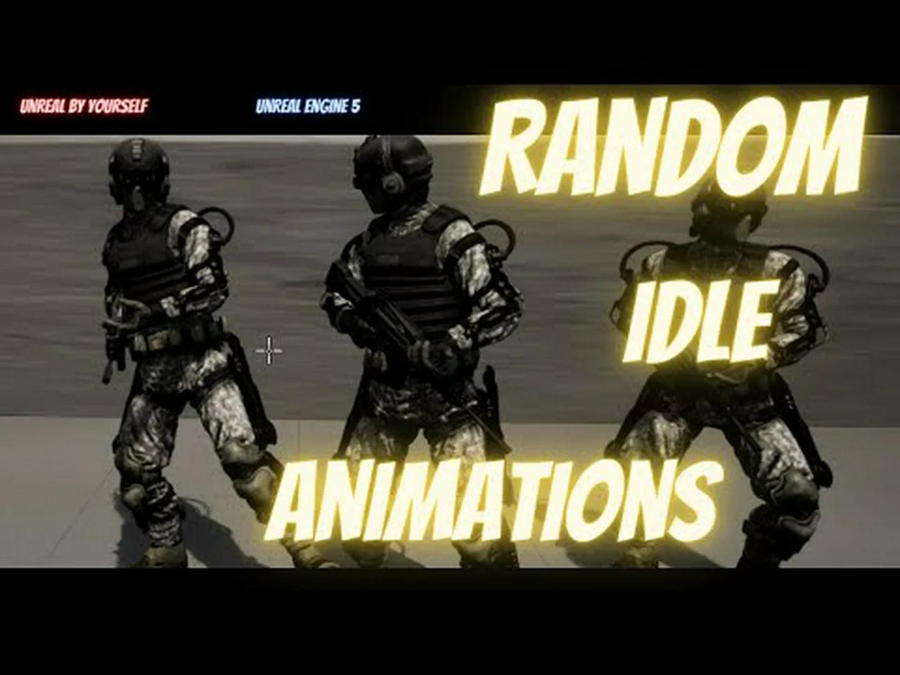 Unreal Engine 5 - Random Idle Animations