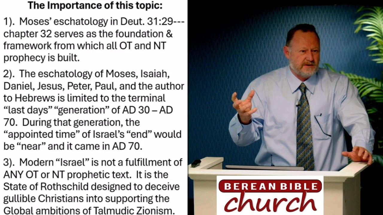 The Fulfillment Of The Song Of Moses Deut 31 32 Michael Sullivan