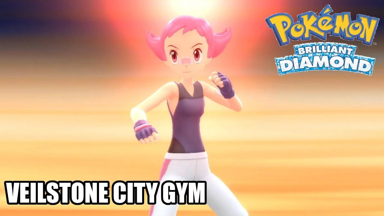 Pokemon Brilliant Diamond Veilstone City Gym [nintendo Switch]