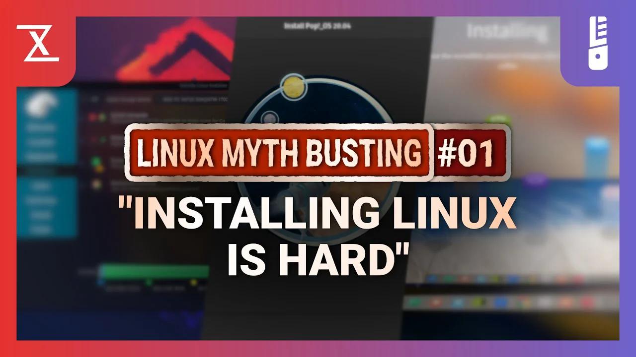 Installing Linux Is HARD!