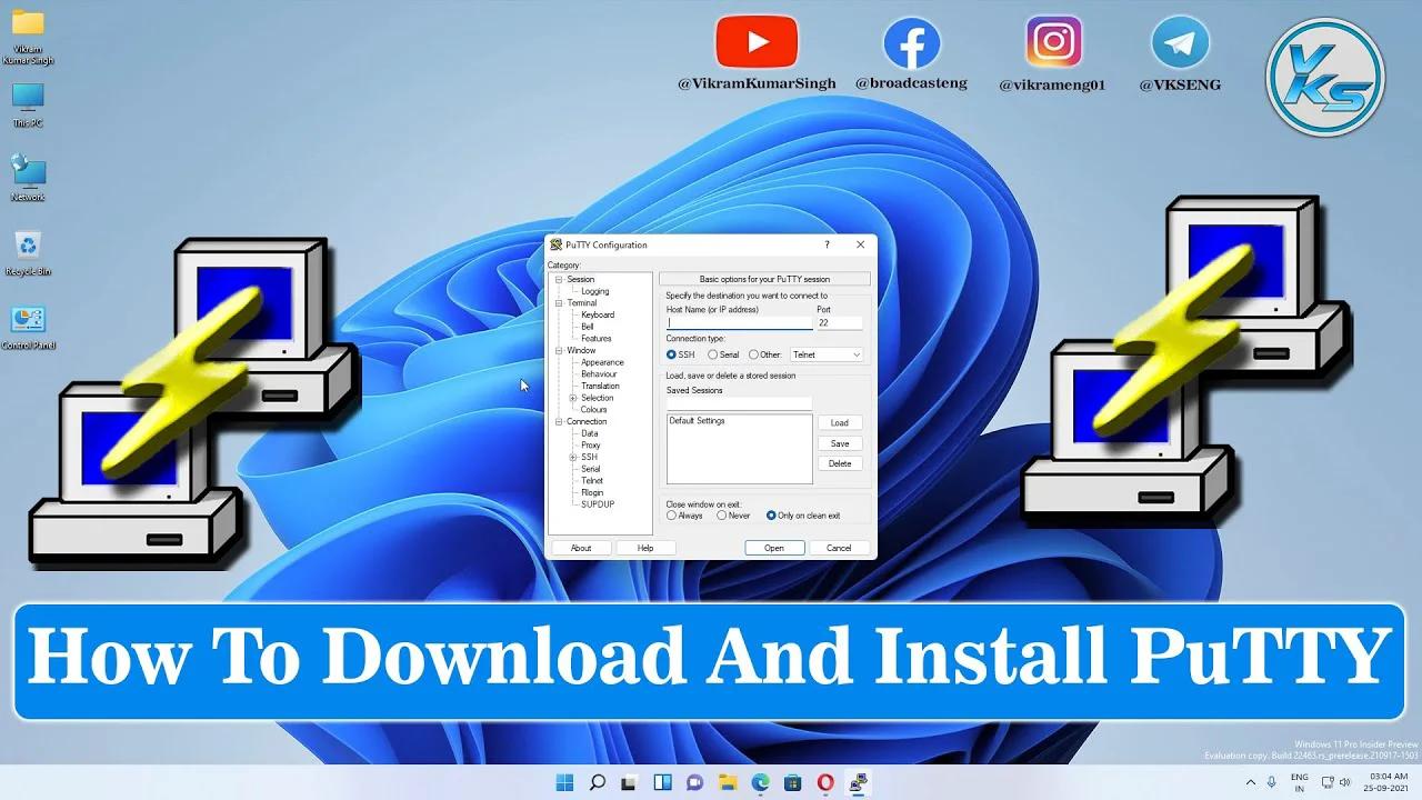 download putty windows 11