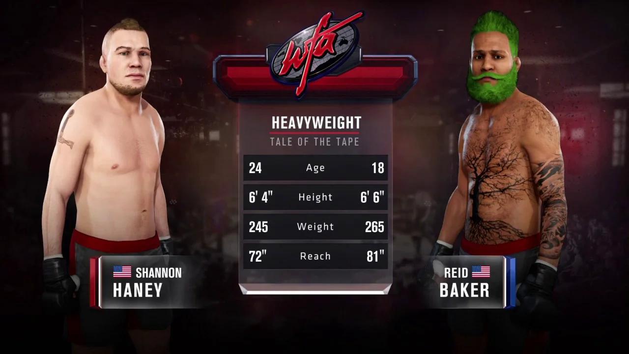 Reid Baker's WFA Debut Fight