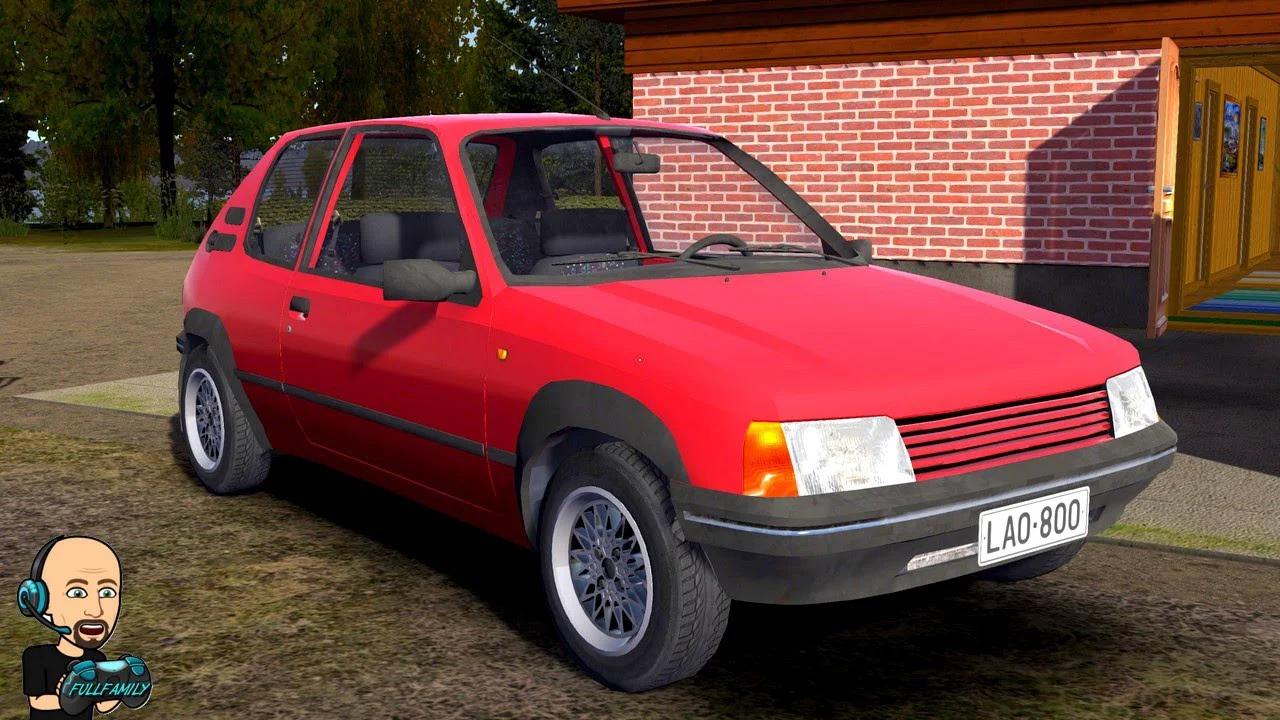 JE CUSTOMISE LA 205 AVEC DES JANTES ET PEINTURE / My Summer Car saison ...