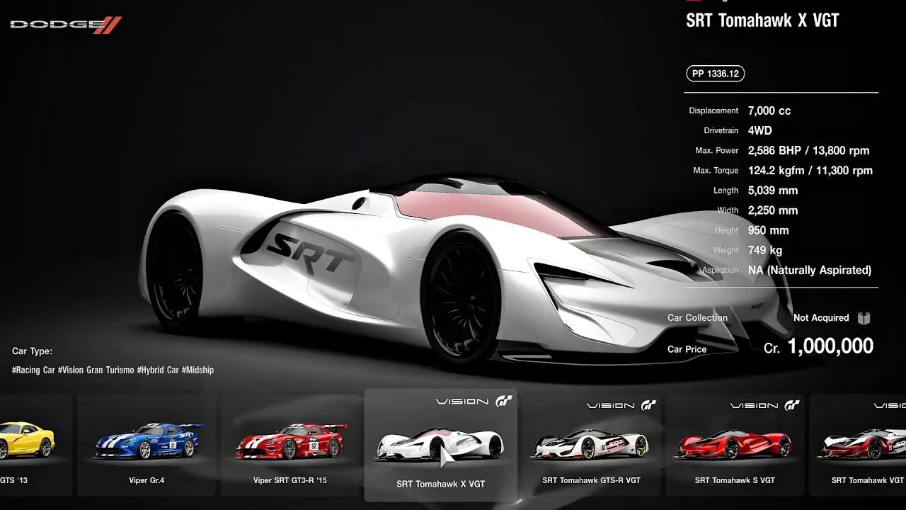 gran turismo 7 ps5 cars list