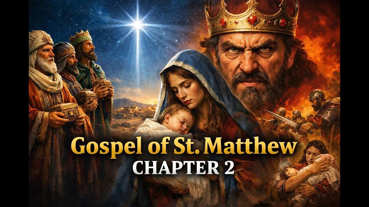 Gospel of St. Matthew Chapter 2 | The Magi, Herod’s Rage & Flight into ...