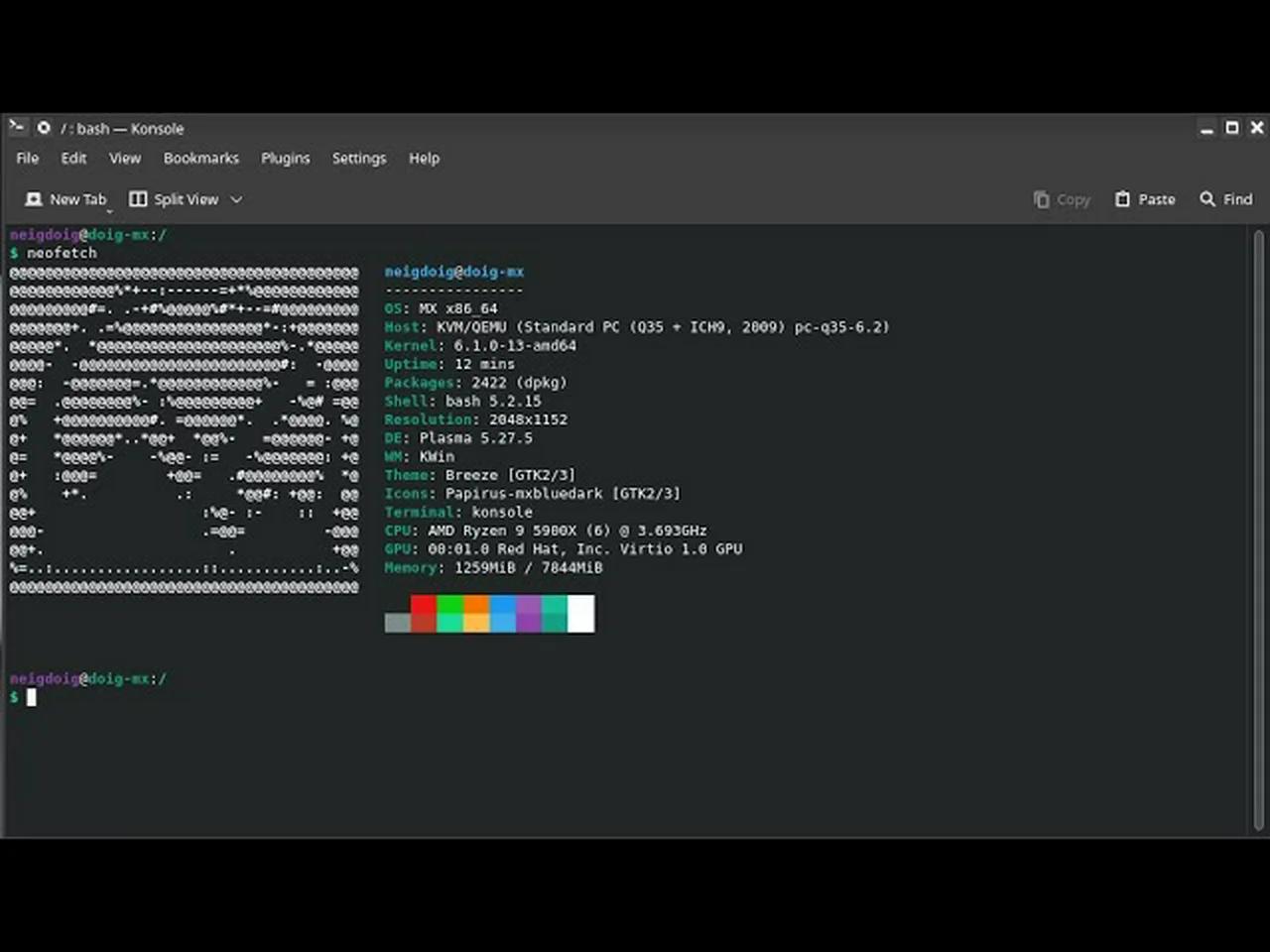My First Look into MX Linux 23