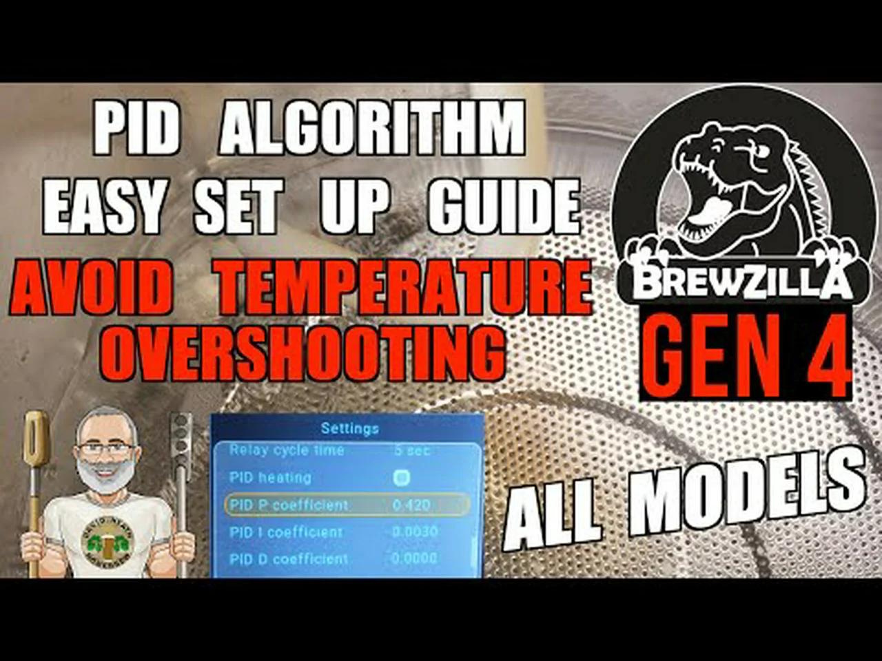 brewzilla gen 4 35l pid settings