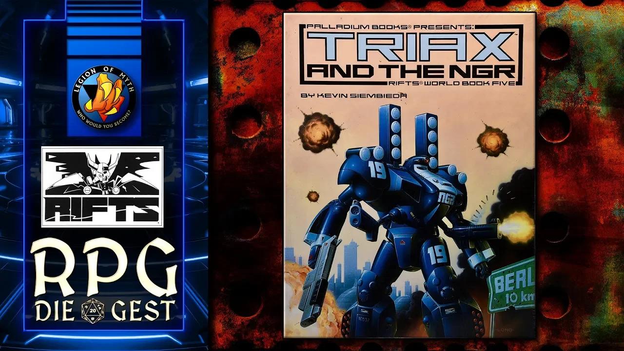 Rifts World Book 05: Triax and the NGRs - Gargoyles & Adventure Ideas