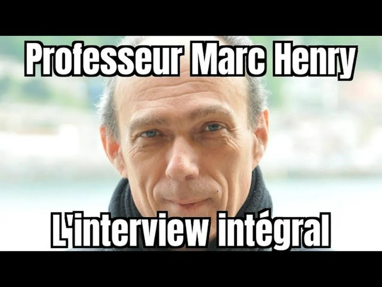 Pr Marc Henry Interview Int gral Lors De La Conf rence Organis e Par 