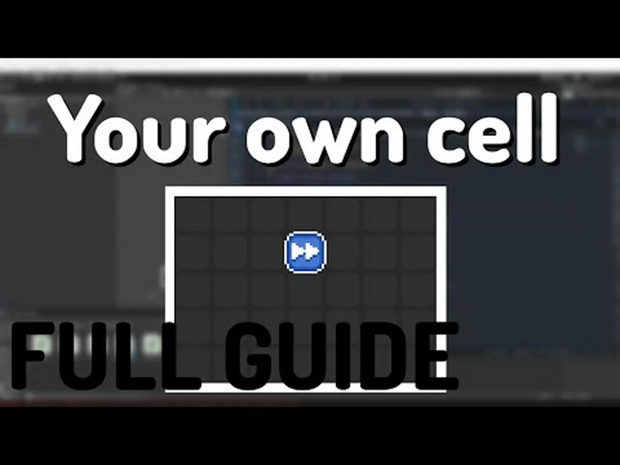 Your Own Cell Machine Cell | Full Guide