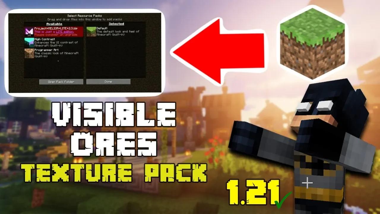 How To Install Visible Ores Shaders in Minecraft 1.21 (2024)