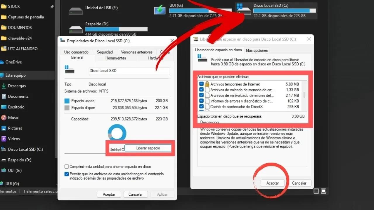 Como Borrar Archivos Basura De Mi Pc Windows 11 Sin Programas Facil