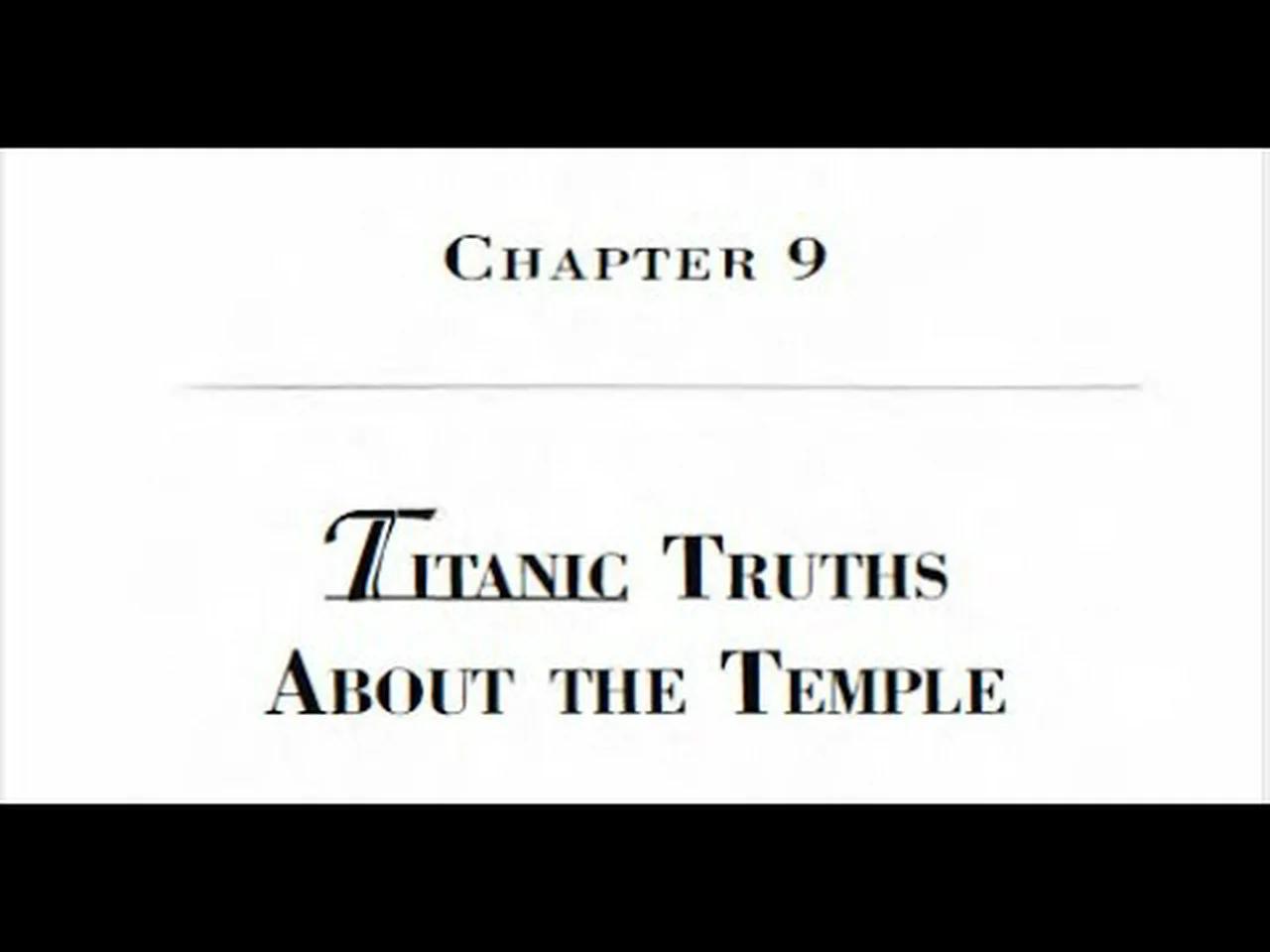 Exploding the israel deception titanic truths about the temple