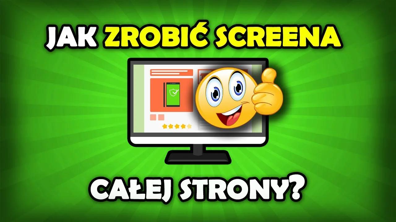 Jak zrobić screena całej strony internetowej? [Windows 10 / Mac]