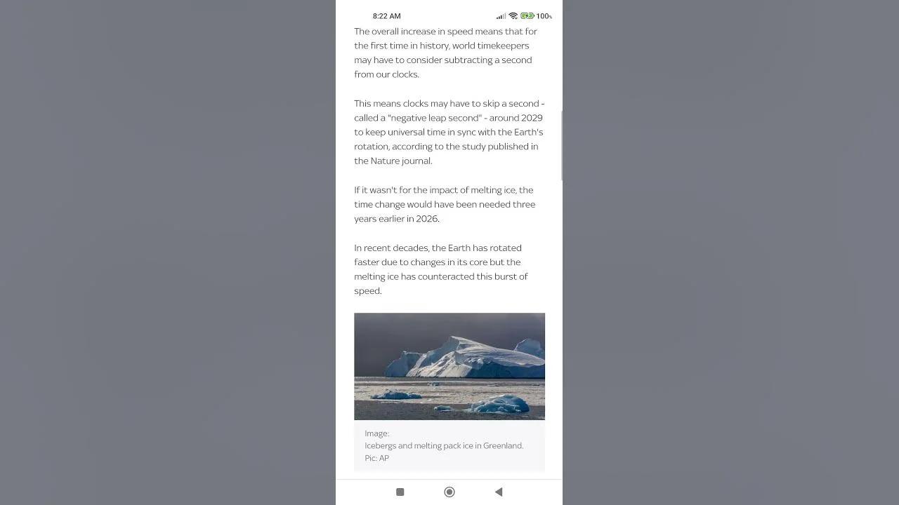 Human Driven Climate Change Has Slowed The Earth S Rotation And Could