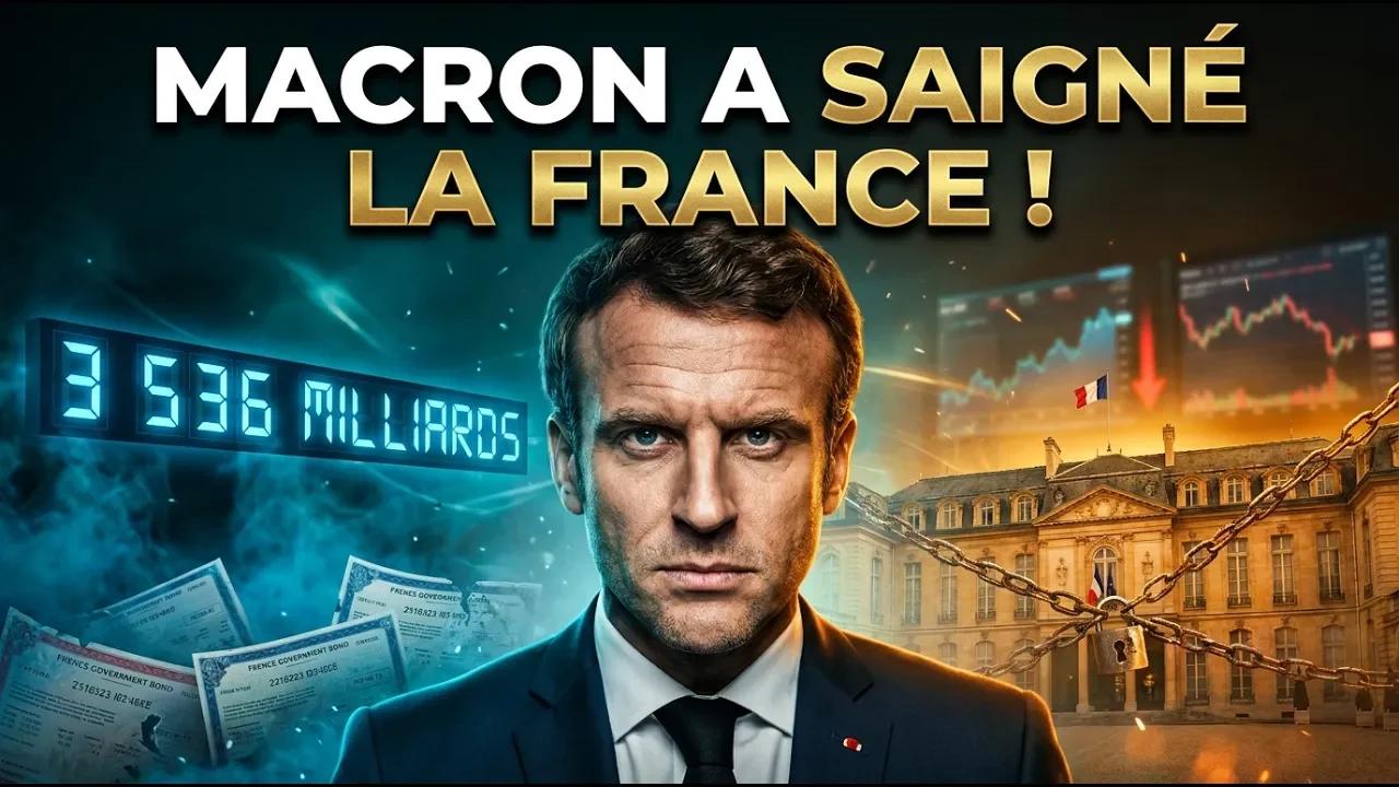3 536 milliards de DETTE : le NAUFRAGE économique de Macron ! | Le JT de GPTV