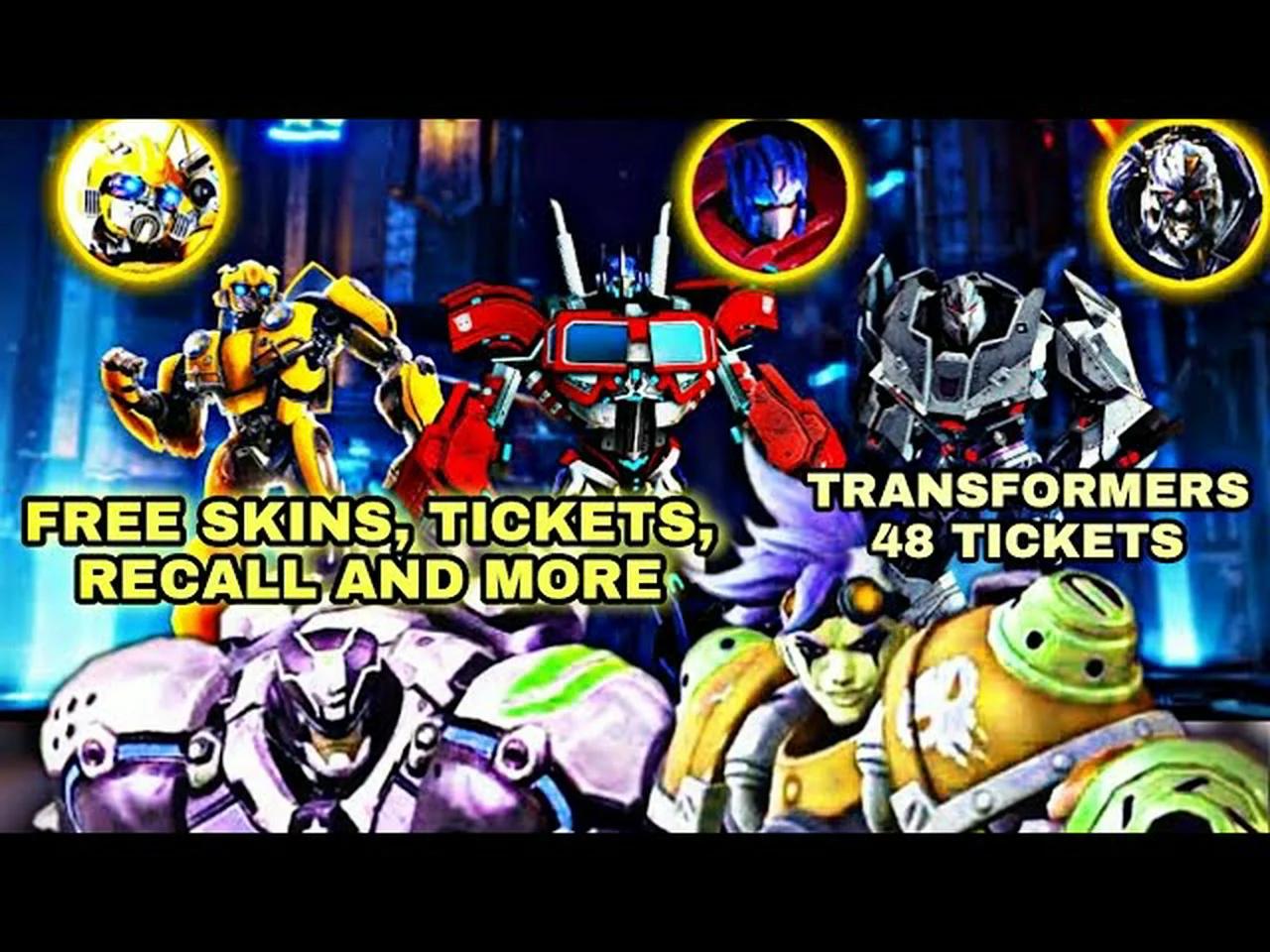 TRANSFORMER EVENT ! CLAIM FREE TRANSFORMERS SKINS AND GET MORE REWARDS.