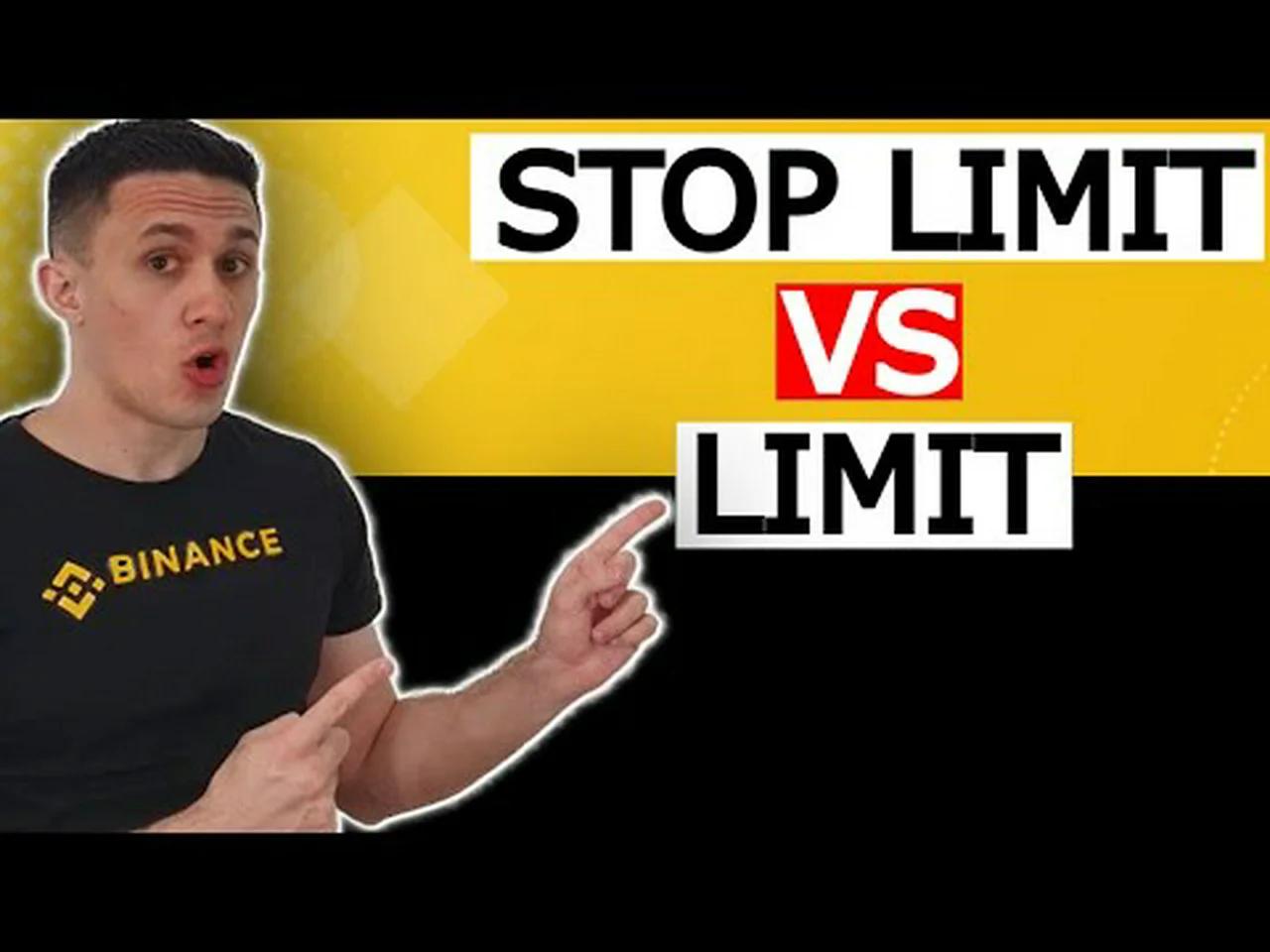 Diferencia entre orden limit y stop limit