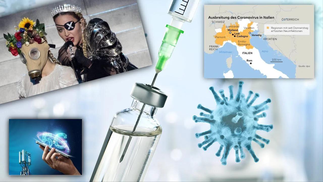 Coronavirus: Zusammenhang mit 5G? The Italian Job | Madonna prophezeite Seuche