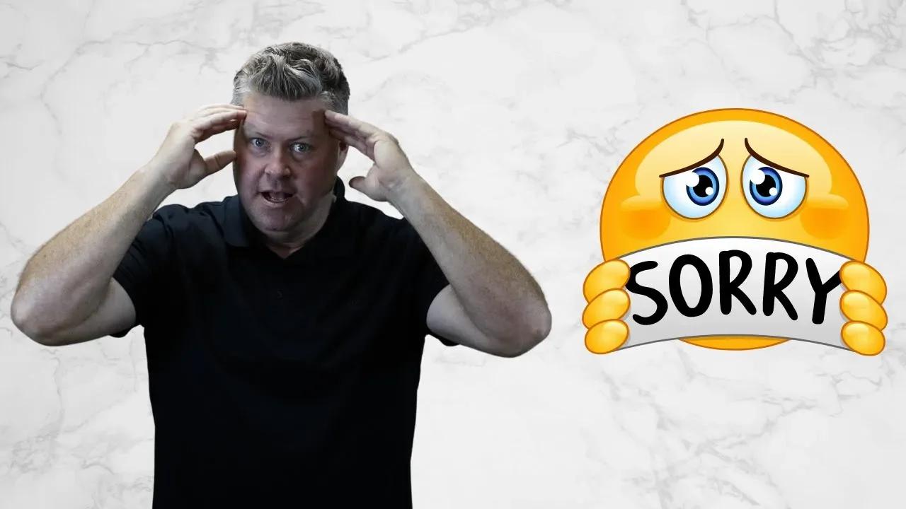 I Made A Big Mistake Selling The Real Estate Master Course