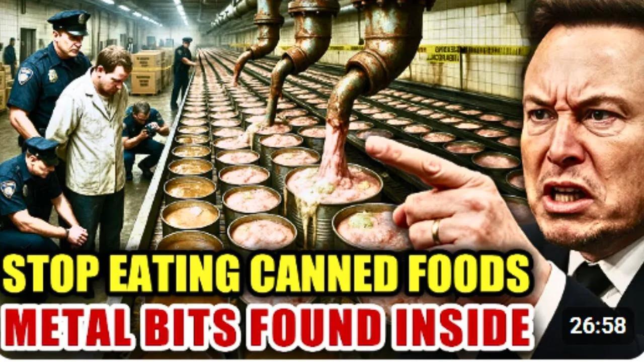 Elon Musk Reveals: “These 7 Canned Foods Should Be Outlawed”