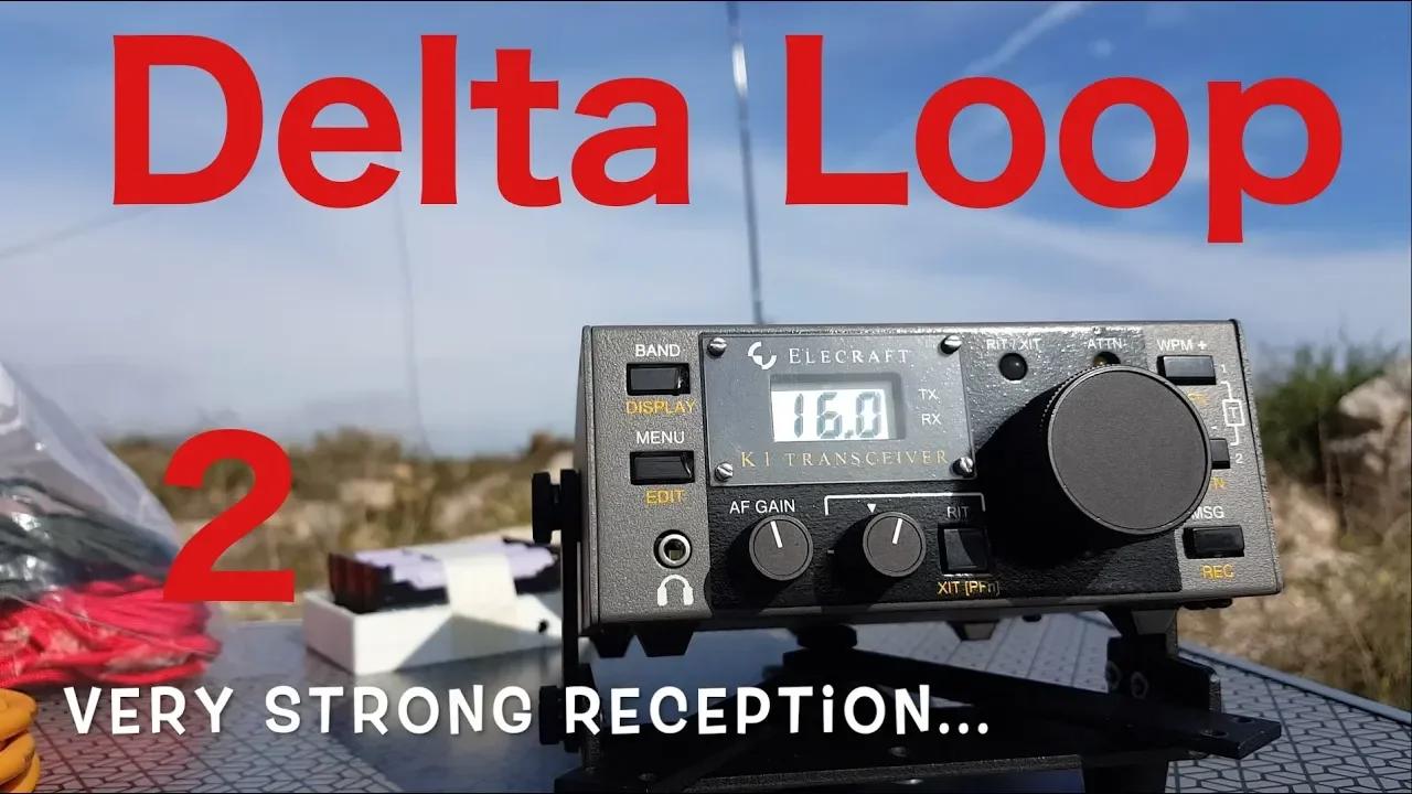 Building a Delta Loop Antenna For The 30m Band, Part 2.