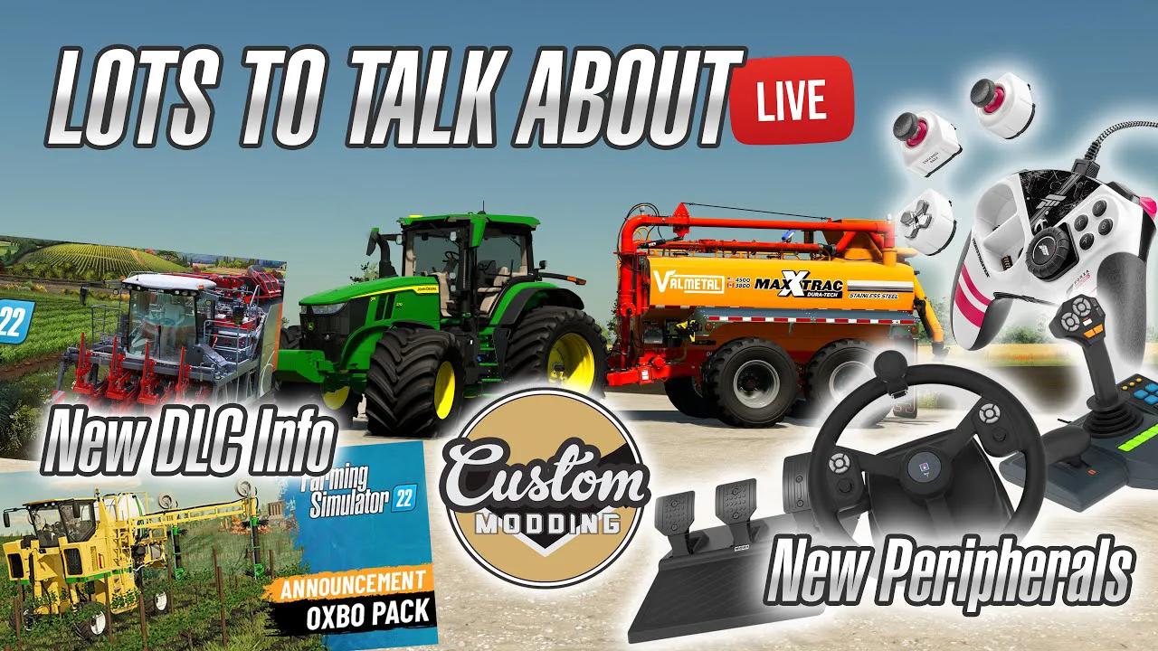 🔴 LIVE - New DLC Content, New Peripherals and Custom Modding Mod Preview