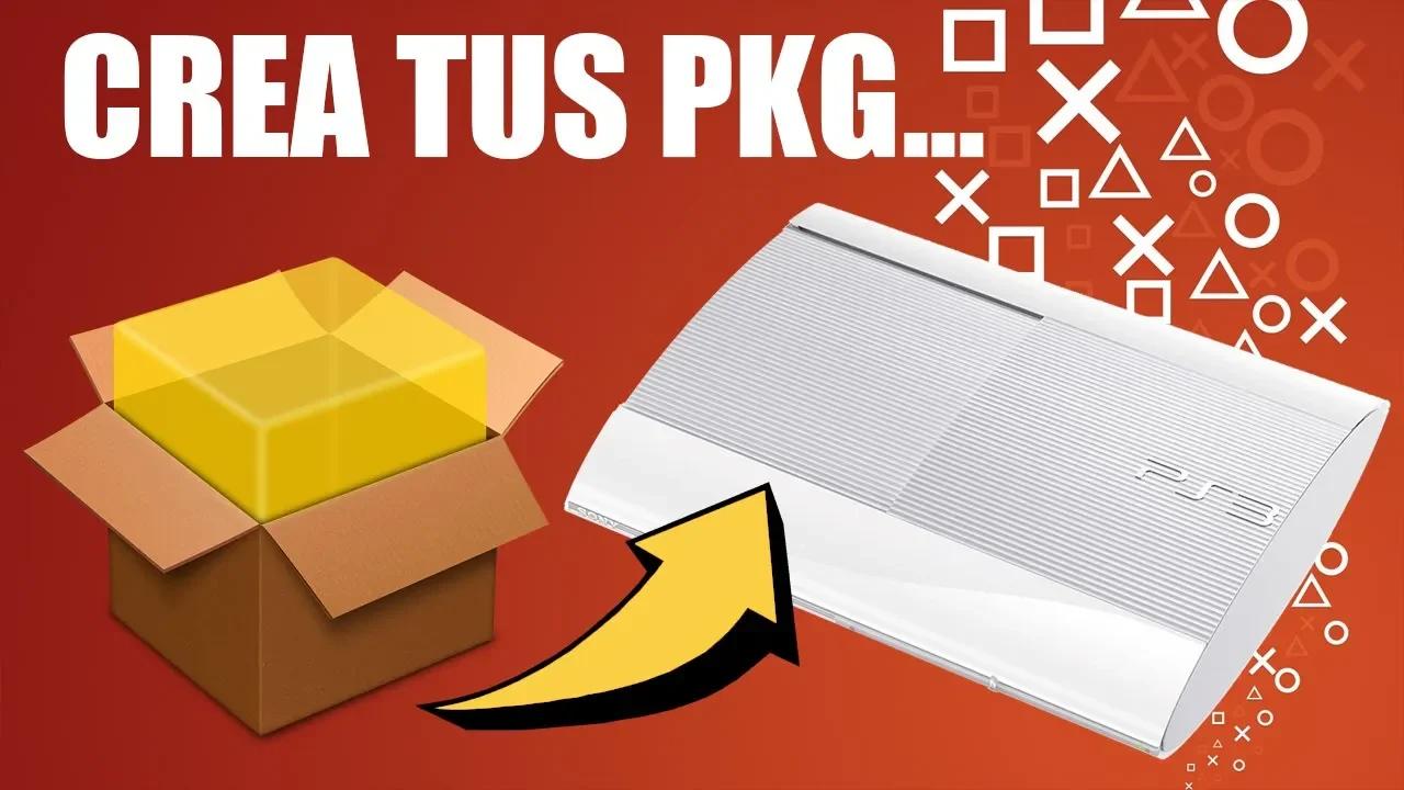 CÓMO CREAR PKG PERSONALIZADOS en PlayStation 3
