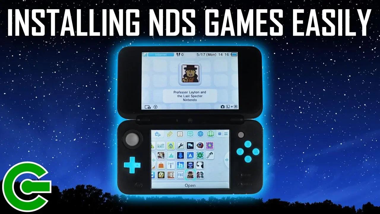 THE EASIEST WAY TO INSTALL NDS GAMES TO YOUR 3DS USING THE NDS