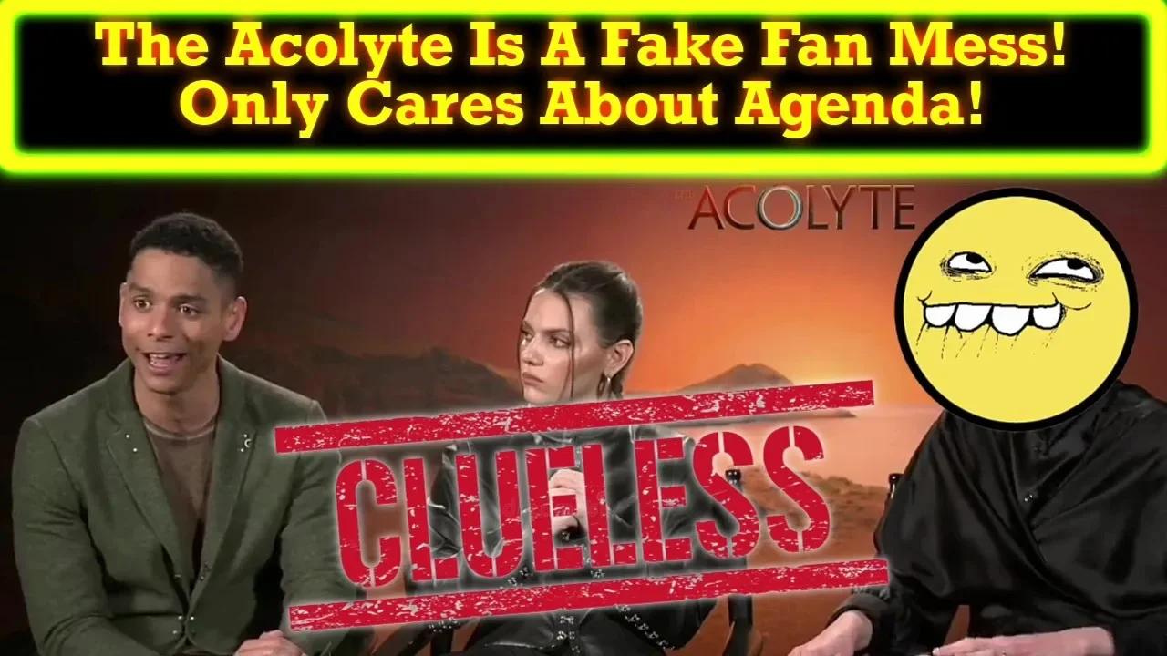 The Acolyte Cast Thinks Anakin Skywalker Blew Up The Death Star! No Star Wars! Only Agenda Driven!