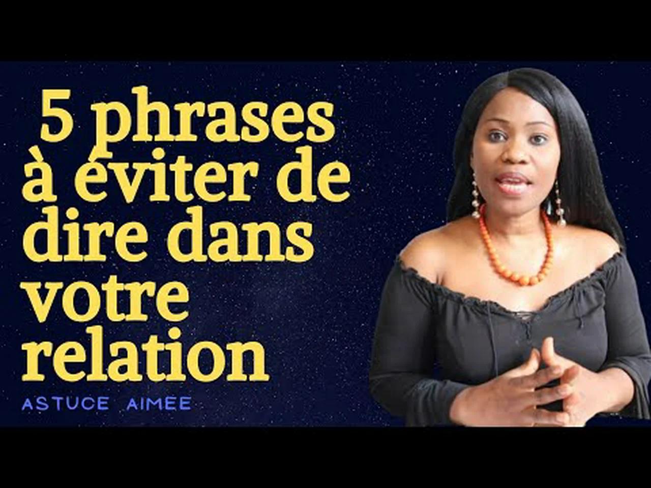 5 phrases à éviter de dire dans votre relation (Astuce Aimée)