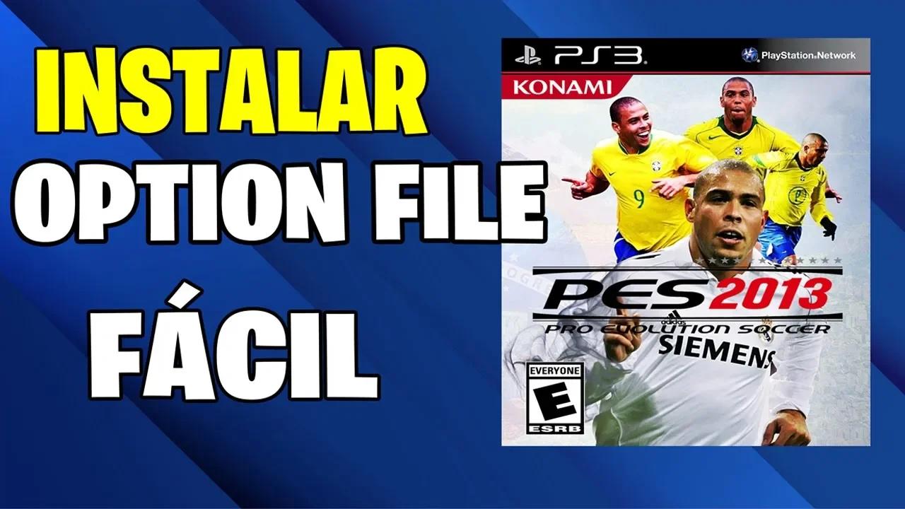 COMO INSTALAR OPTION FILE EN PS3