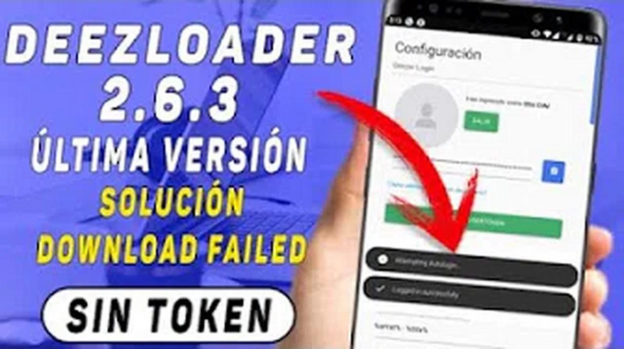 SOLUCION DEEZLOADER VERSION 2.6.3 /SOLUCION ERROR FAILED DE DESCARGAS ...