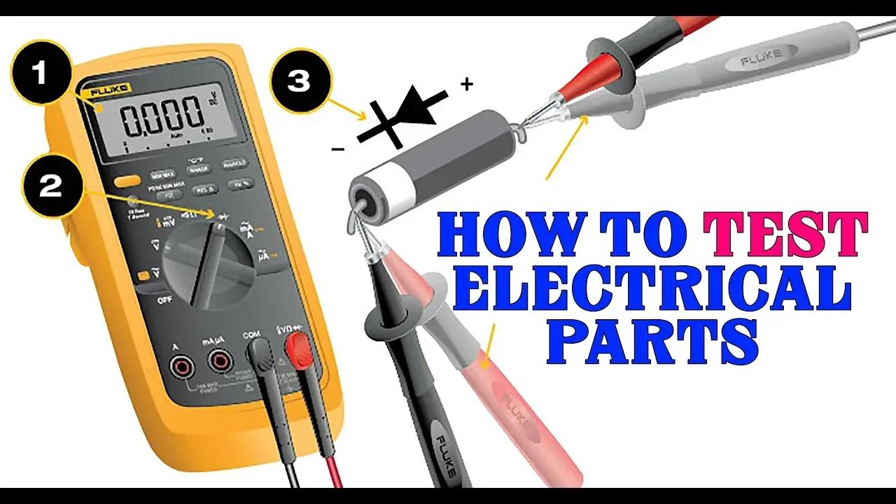 How To Use Multimeter Excel A830L Digital Meter
