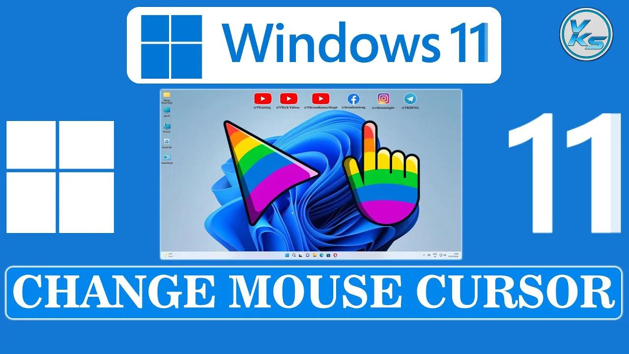 how to change the shape of your cursor on windows 11