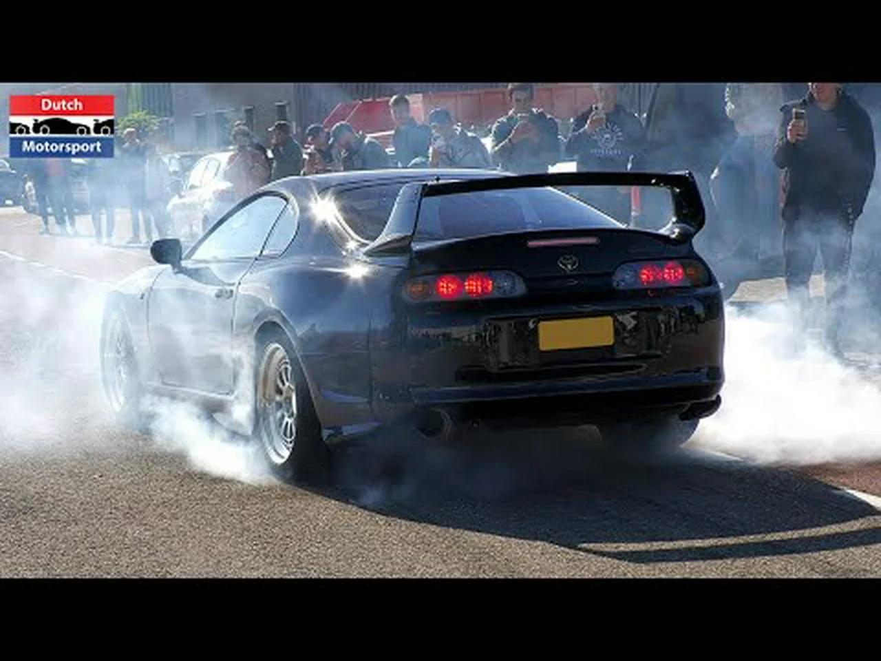 JDM Cars leaving GO Japan 2022 - 1000HP Supra, Chaser, Skyline GTR, RX4 ...