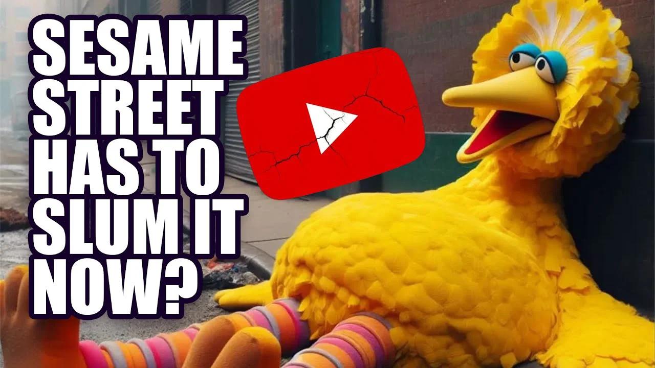 Sesame Street SLUMS IT on YouTube After PBS Budget Slash?! | Clownfish TV