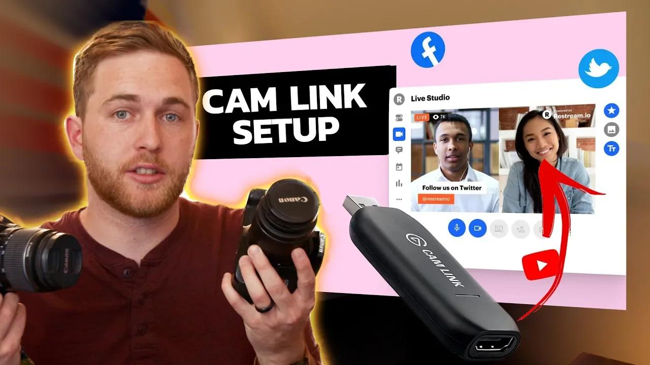  How to Connect a Cinema (DSLR) Camera to Restream.io | Elgato Cam Link 4K