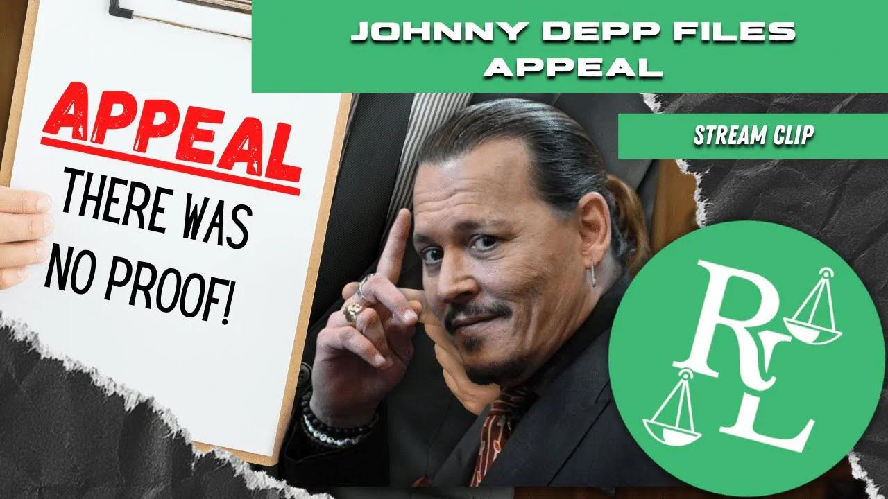 [Od] Johnny Depp Files APPEAL Against Amber Heard Over Bogus Waldman Statements
