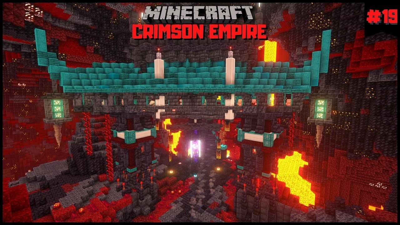 I Built a Diagonal Nether Gate in Minecraft