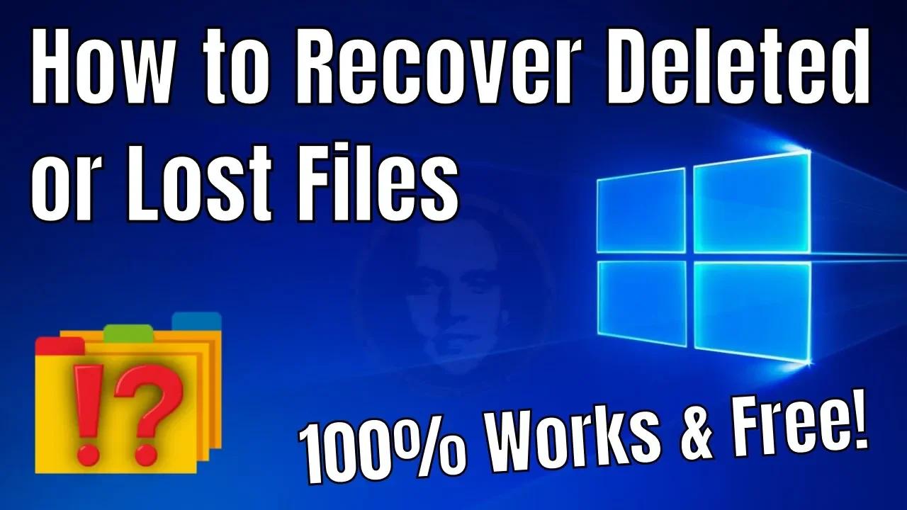 How to Recover Deleted or Lost Files From Damaged Drives or Formatted ...