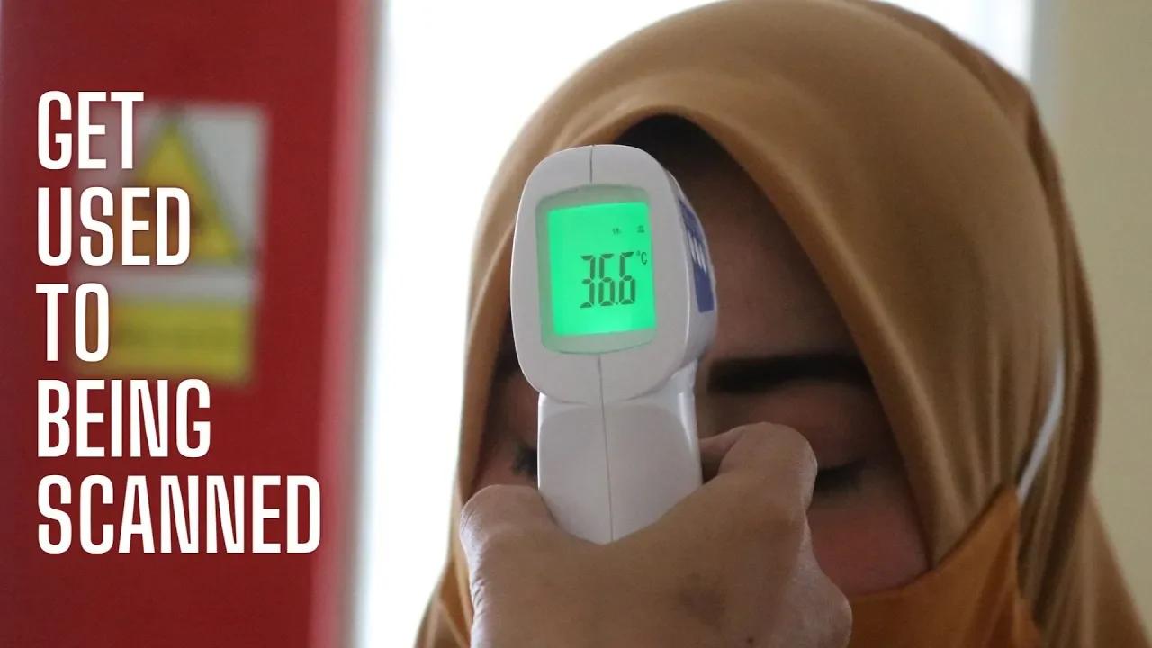 Temperature Checks to Get People Used to Their Bodies Being Scanned