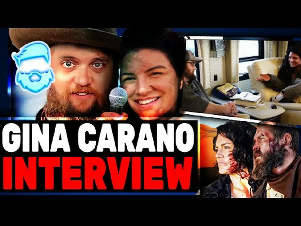 Gina Carano Shows Me Her Feet On Set In Montana For Terror On The