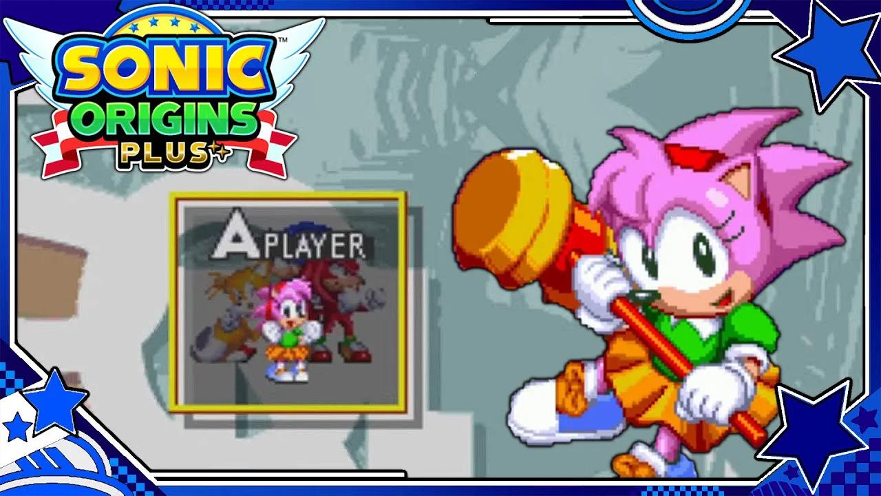 SONIC ORIGINS PLUS - Amy Rose in All Competition Stages (Sonic 3 ...