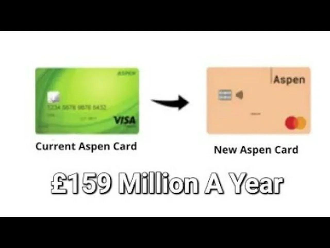 Aspen Cards Costing The Taxpayer Over £159 MILLION A Year